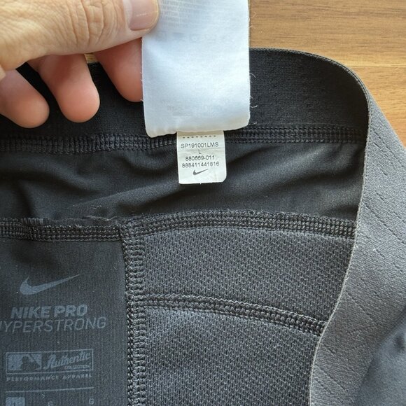 Nike Pro Hyperstrong MLB Compression Tight fit Shorts Men’s Size Large - Black - Picture 7 of 7